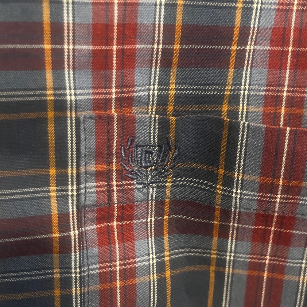 Chaps Multicolor Plaid Button-Up Shirt - Picture 2 of 5